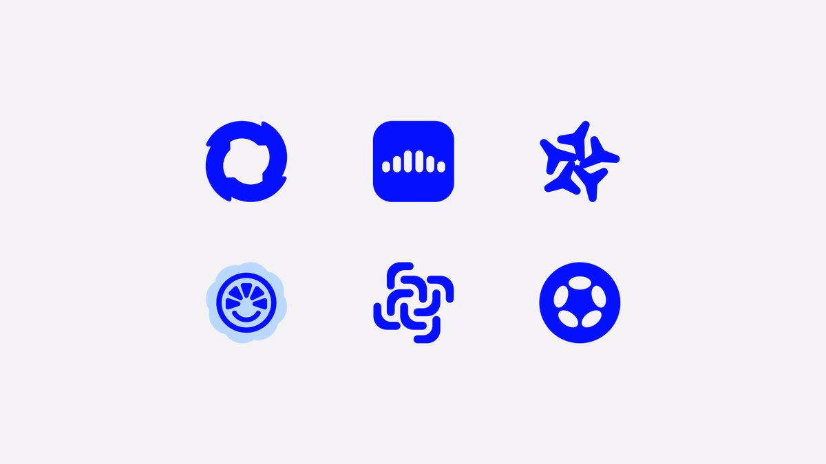 Recent logos in blue! - Clarity