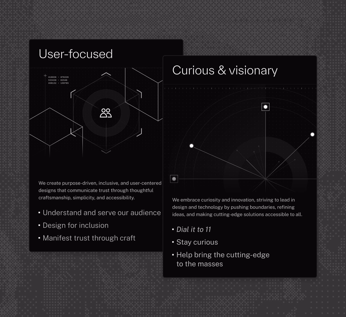 A peek into part of our @livekit design values & principles - Marijana Pavlinić