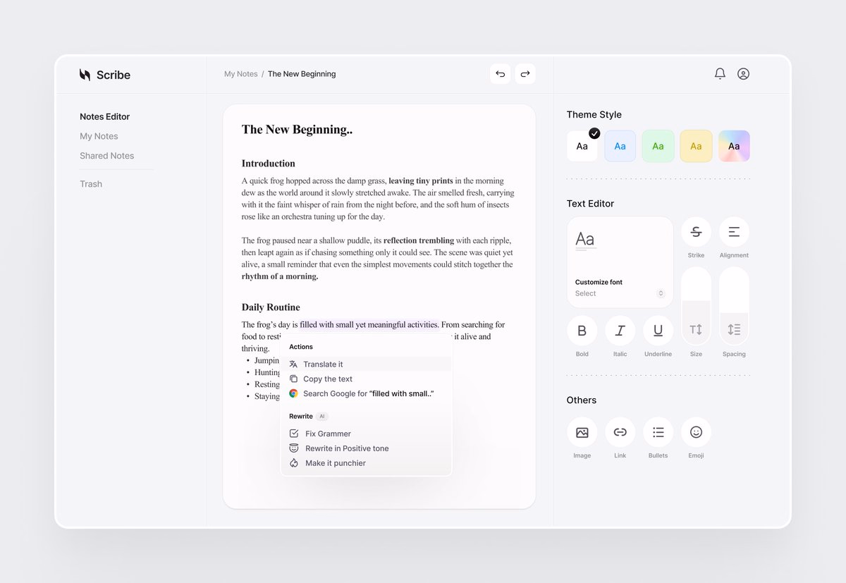 This is the cleanest UI we've ever designed - Praha