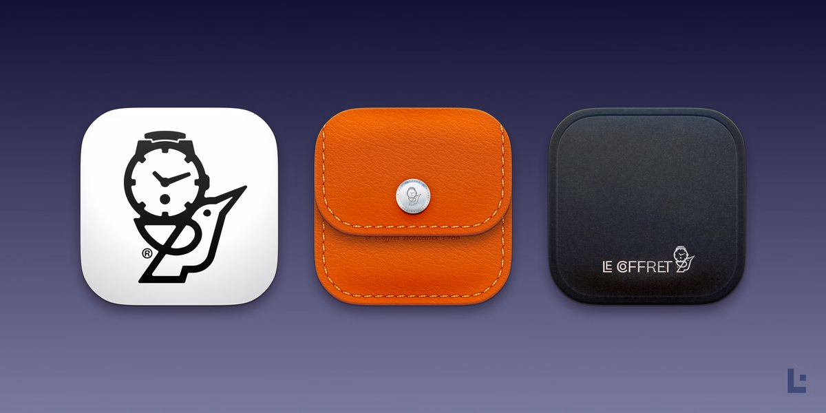 Lunch time fun playing around with alternate icons for my Lil’ Coff... - Luc Chaissac