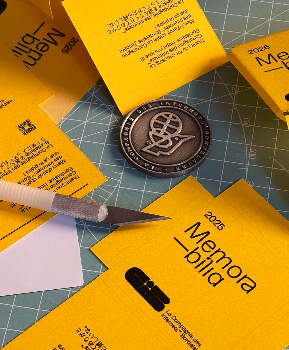 Vibe printing La Compagnie des Internets packaging - Luc Chaissac