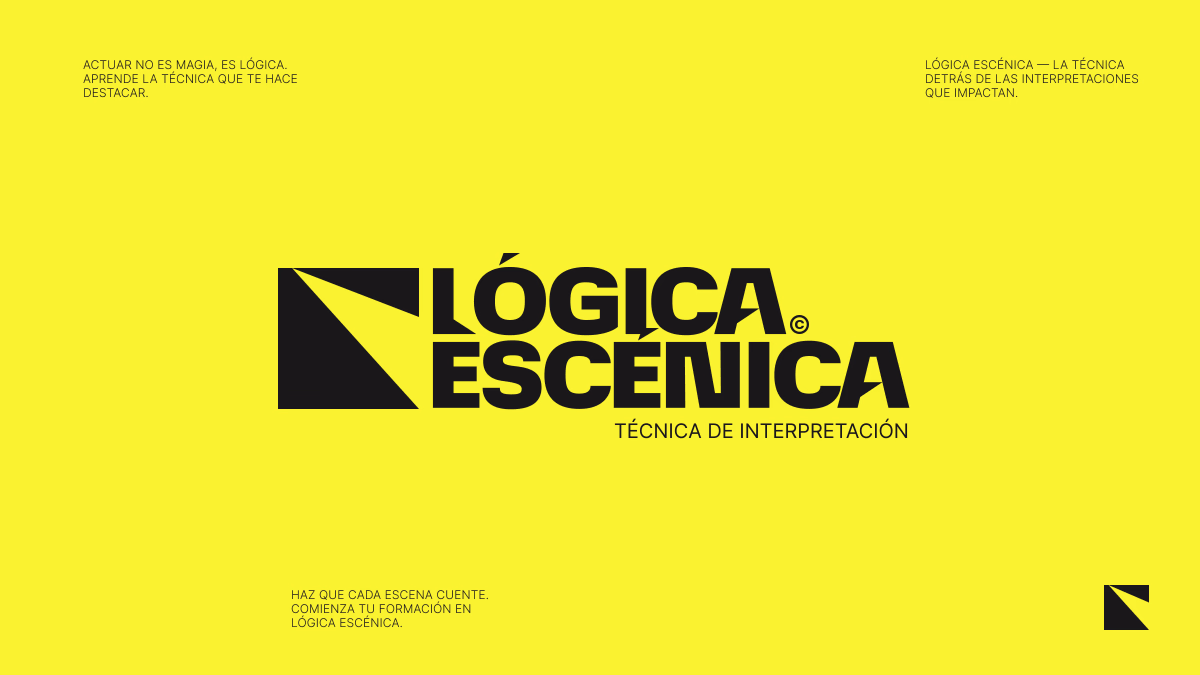 Logo Design Package — LOGICA ESCENICA® Got a project? I’m open for... - Yahyavision — Logo & Brand Designer