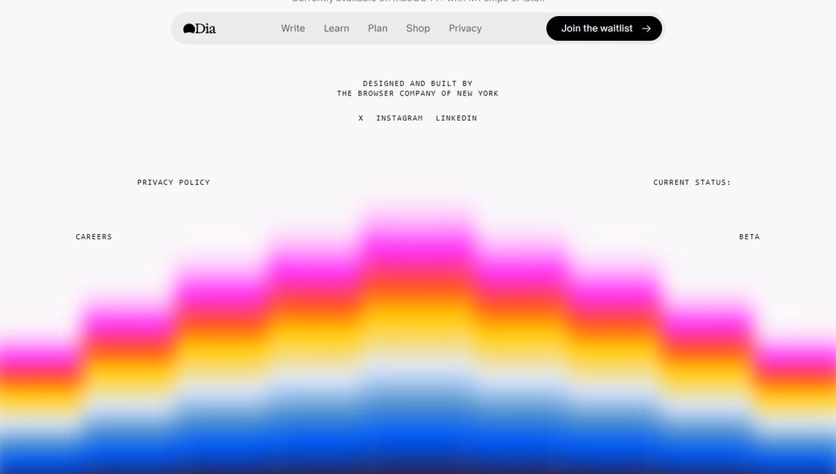 eye candy footer on the dia site - Tanbir.