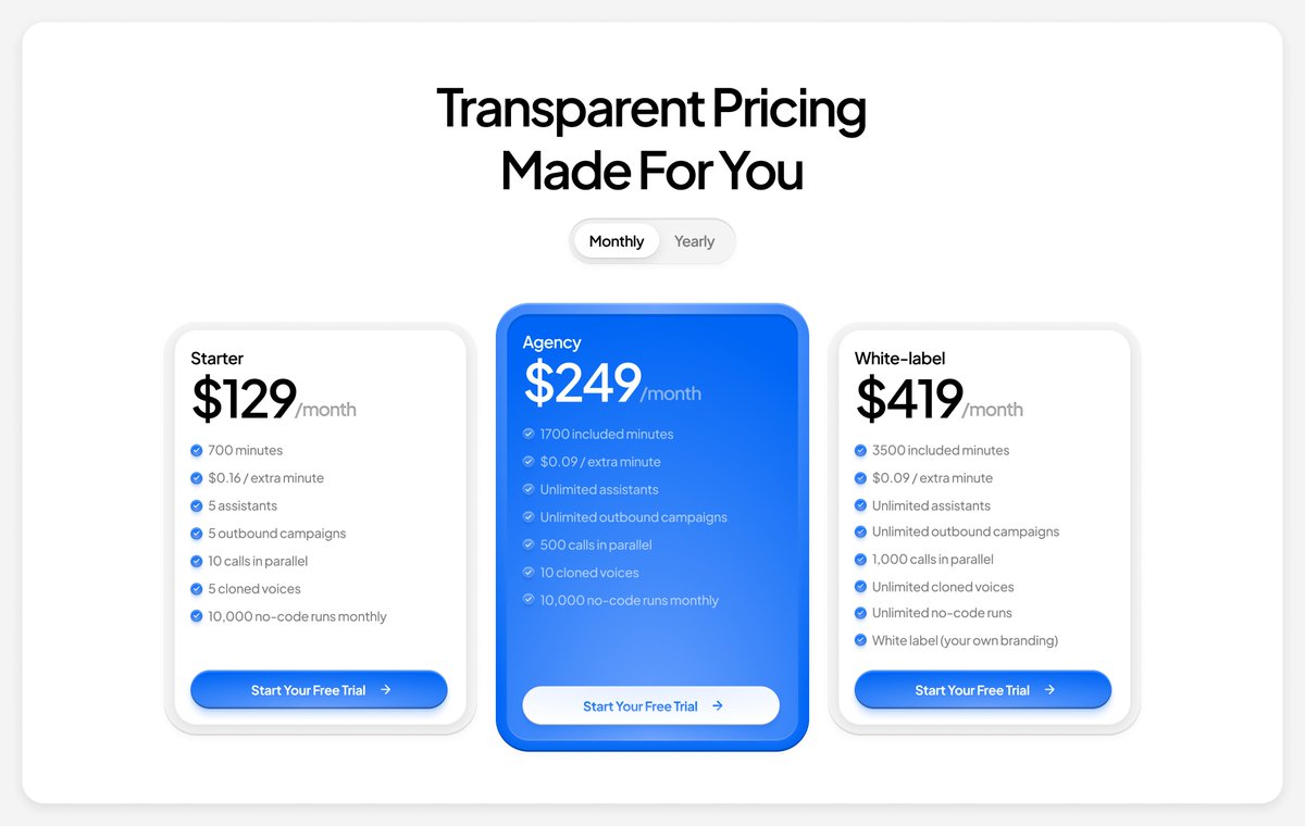 Is this pricing clean enough? - Marcel