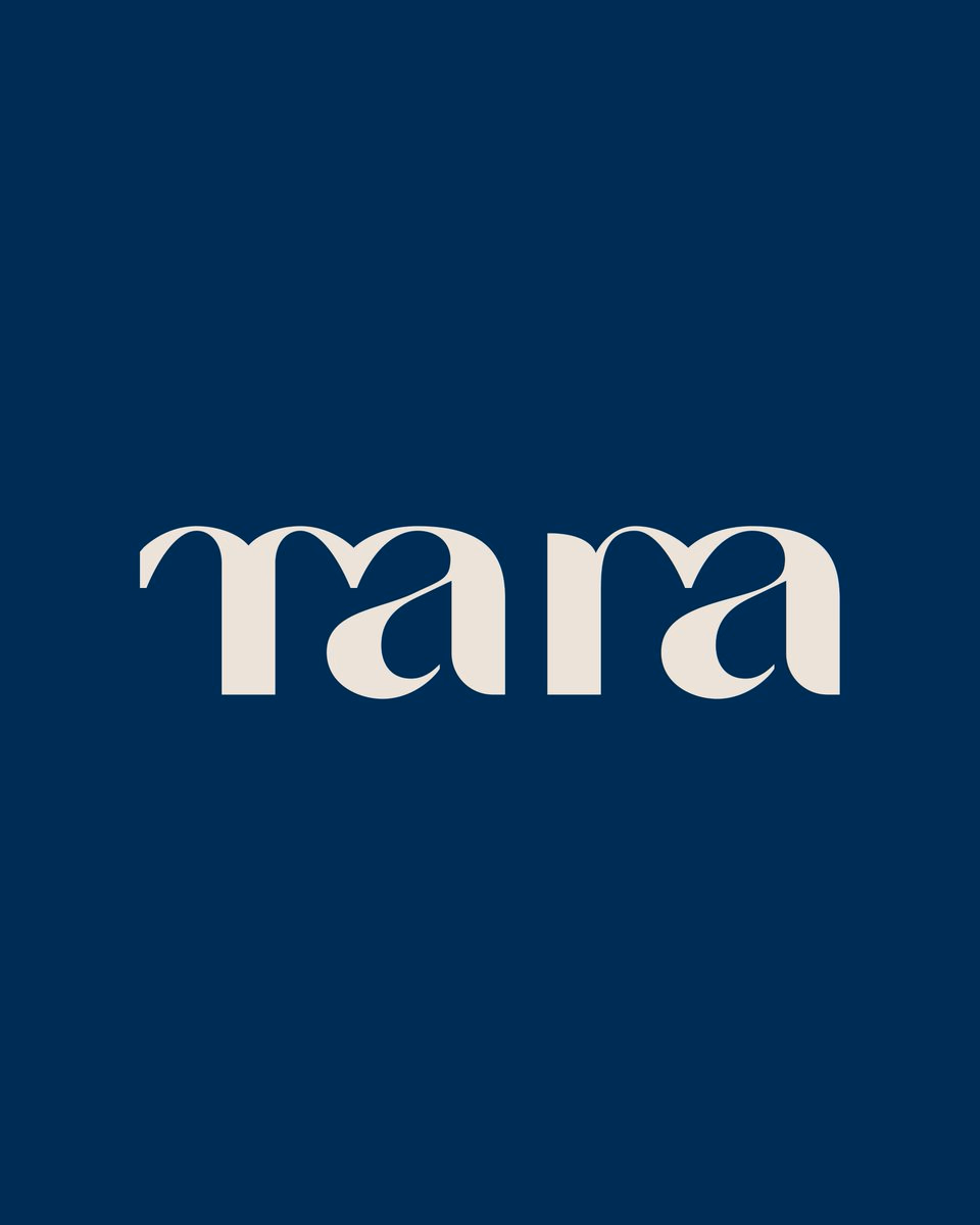 Did I cook?? Custom Logotype design for skincare brand Tara - Biswajit Guchait