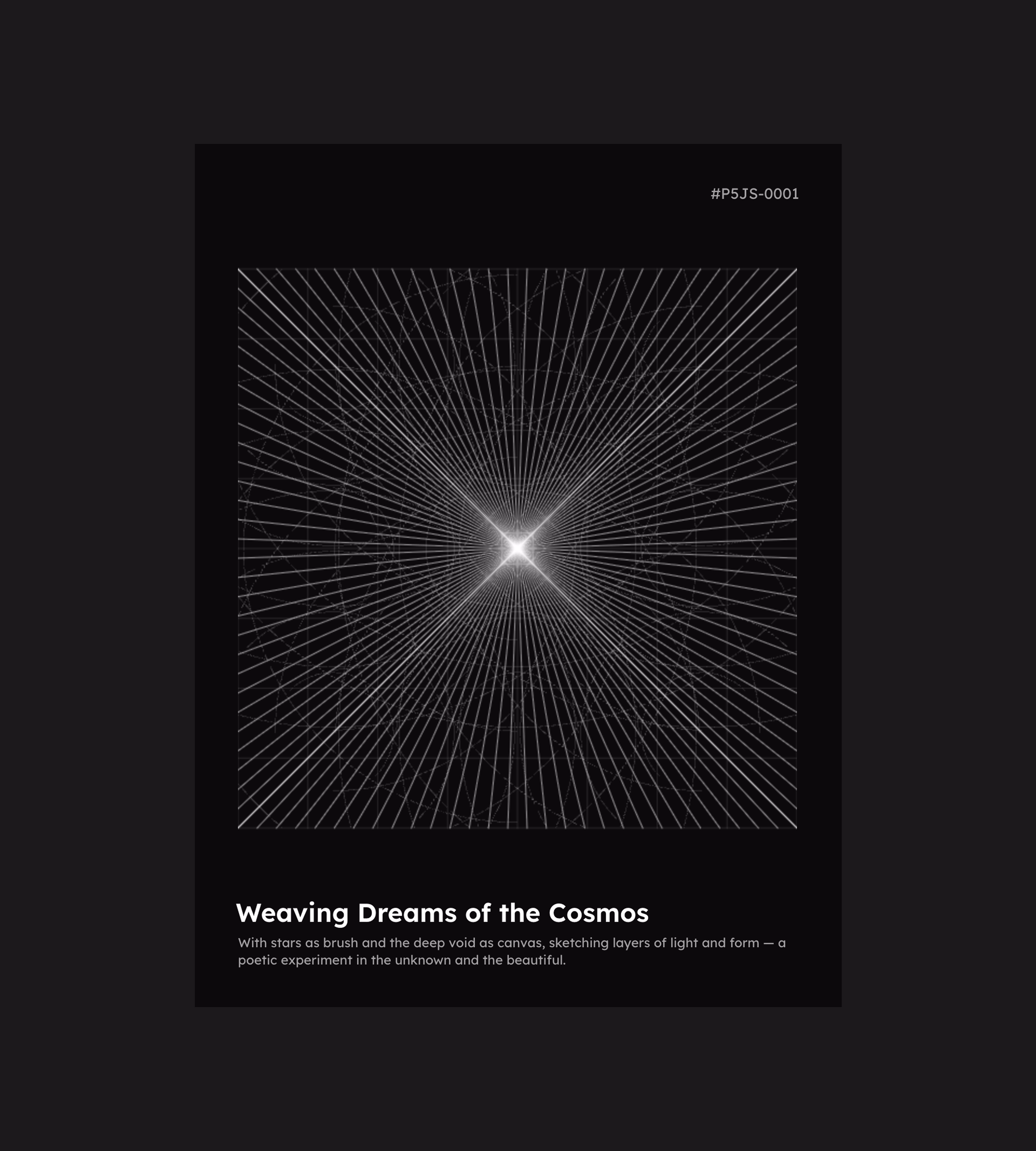Completely designed through code, no problems whatsoever. - Joshua Guo