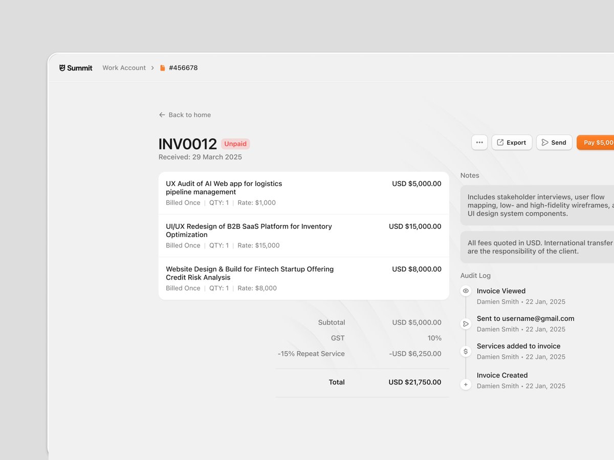 More of the customer service invoice feature! - Mont Gomery