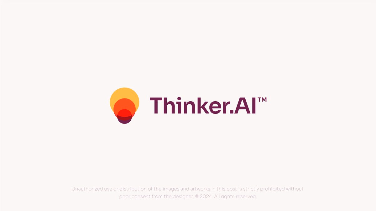http://Thinker.AI™ - Visual Identity Project. - Mohammad Sohel | Logo & Visual Idenitty Designer.