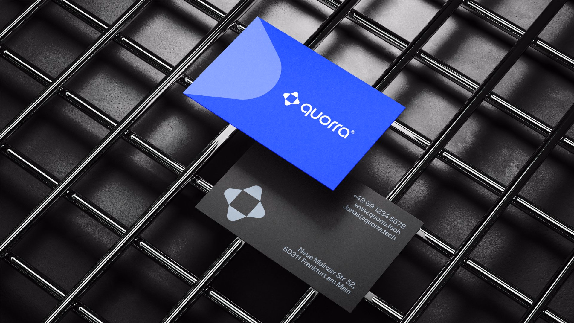 More visuals from the quorra® project - Mohammad Sohel | Logo & Visual Idenitty Designer.