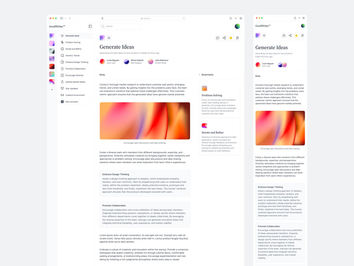 Note App. - Startup Visuals