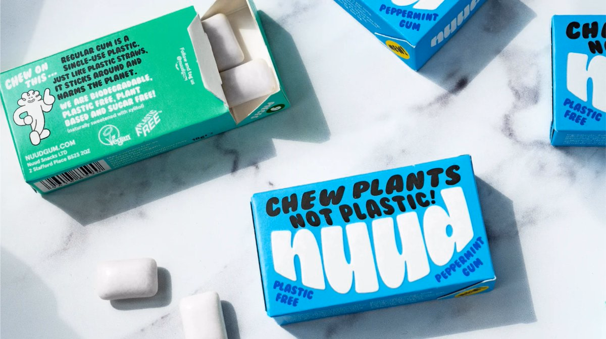 Nuud Gum by Mother Design, 2021 Now on Brand Archive: https://brand... - Brand Archive
