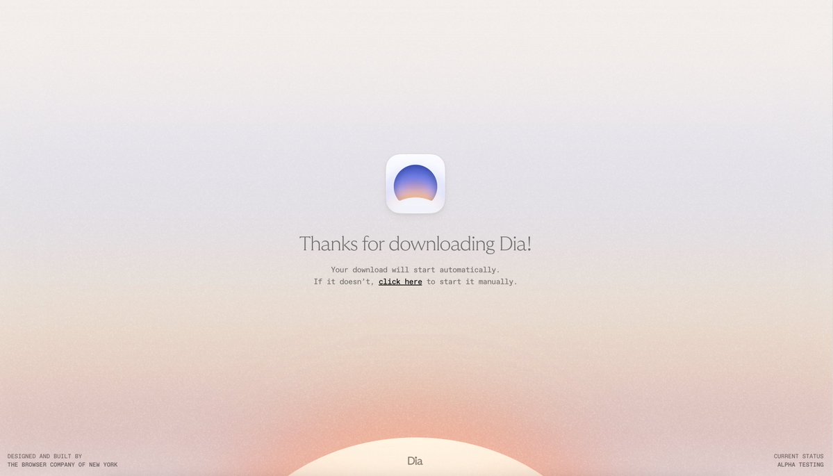 I have a few invites for Dia browser by the @browsercompany . Who w... - Sam Stoof