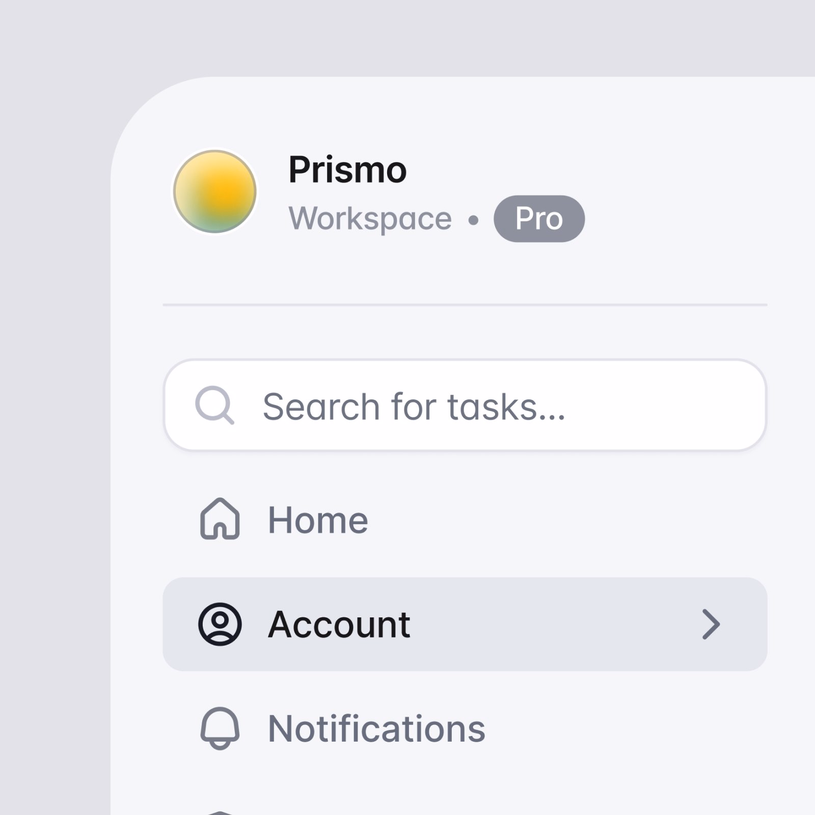 Details from the modern account-settings dashboard showing a user’s... - Michael Nowak