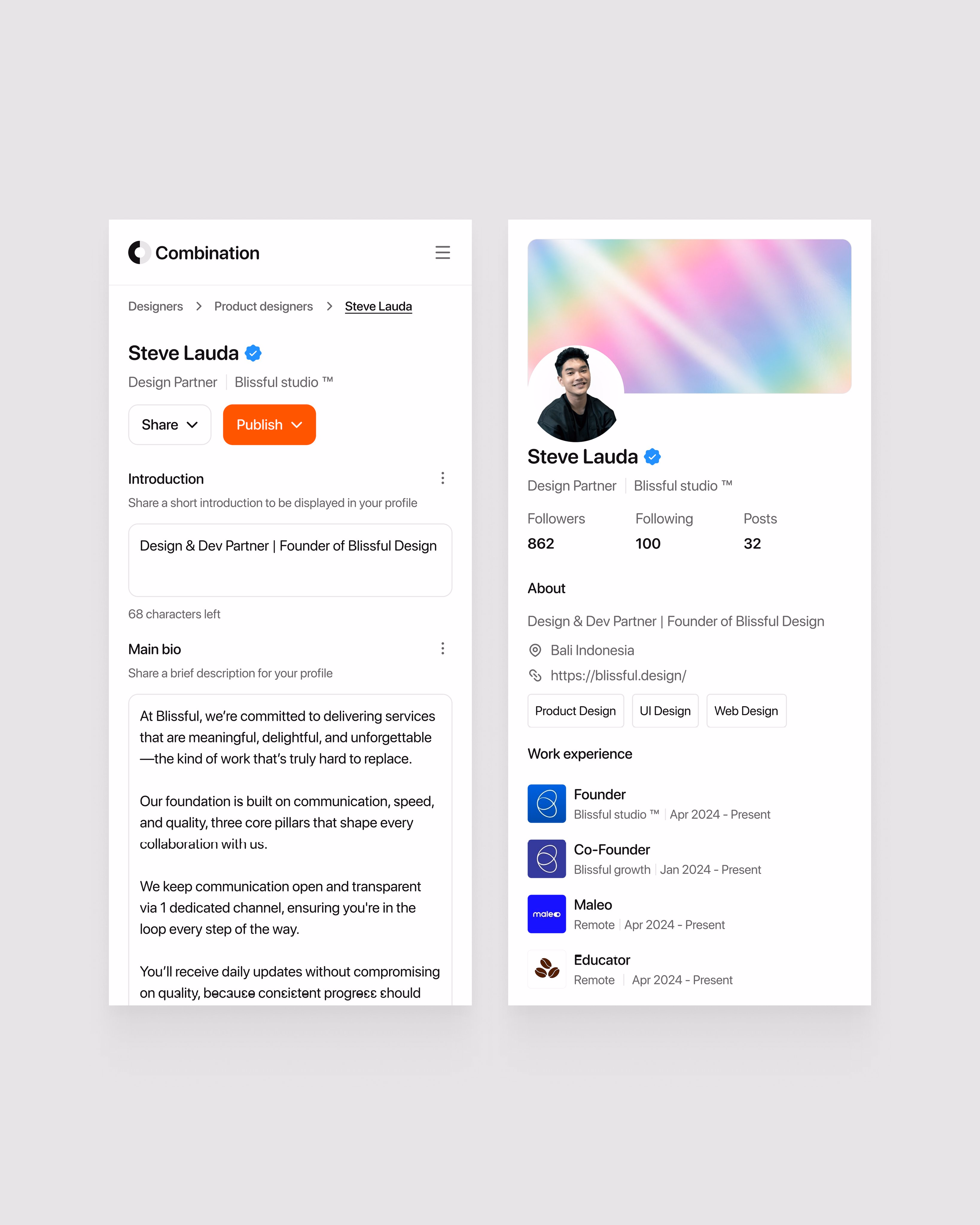 Light Mode looks more beautiful for real. - Abdul_uxui
