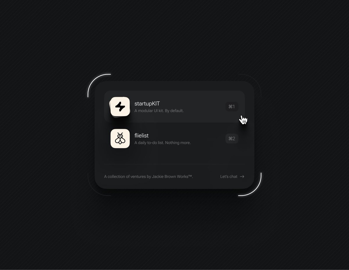 UI card - CJ @ Jackie Brown