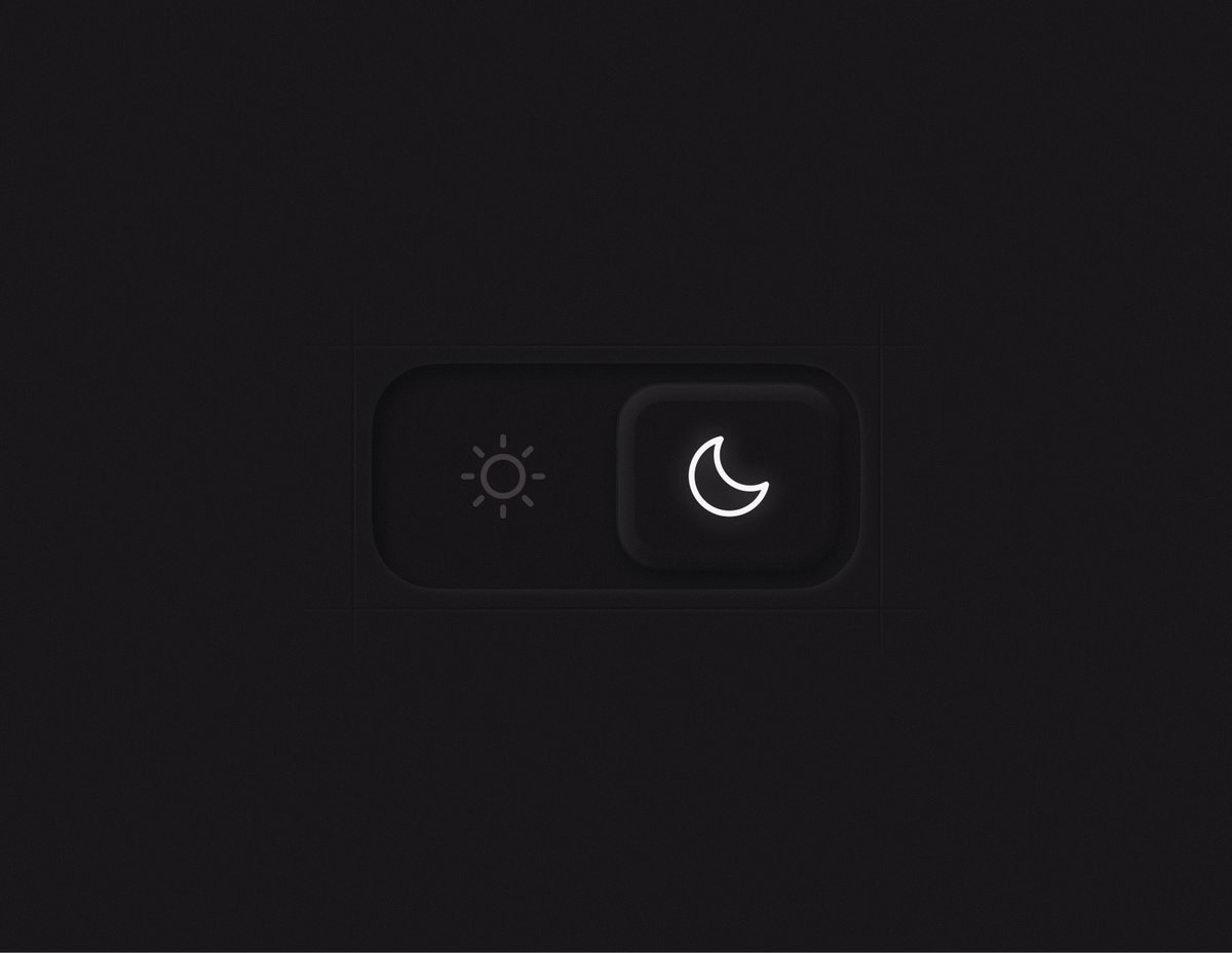 Dark mode toggle made in @figma - CJ @ Jackie Brown