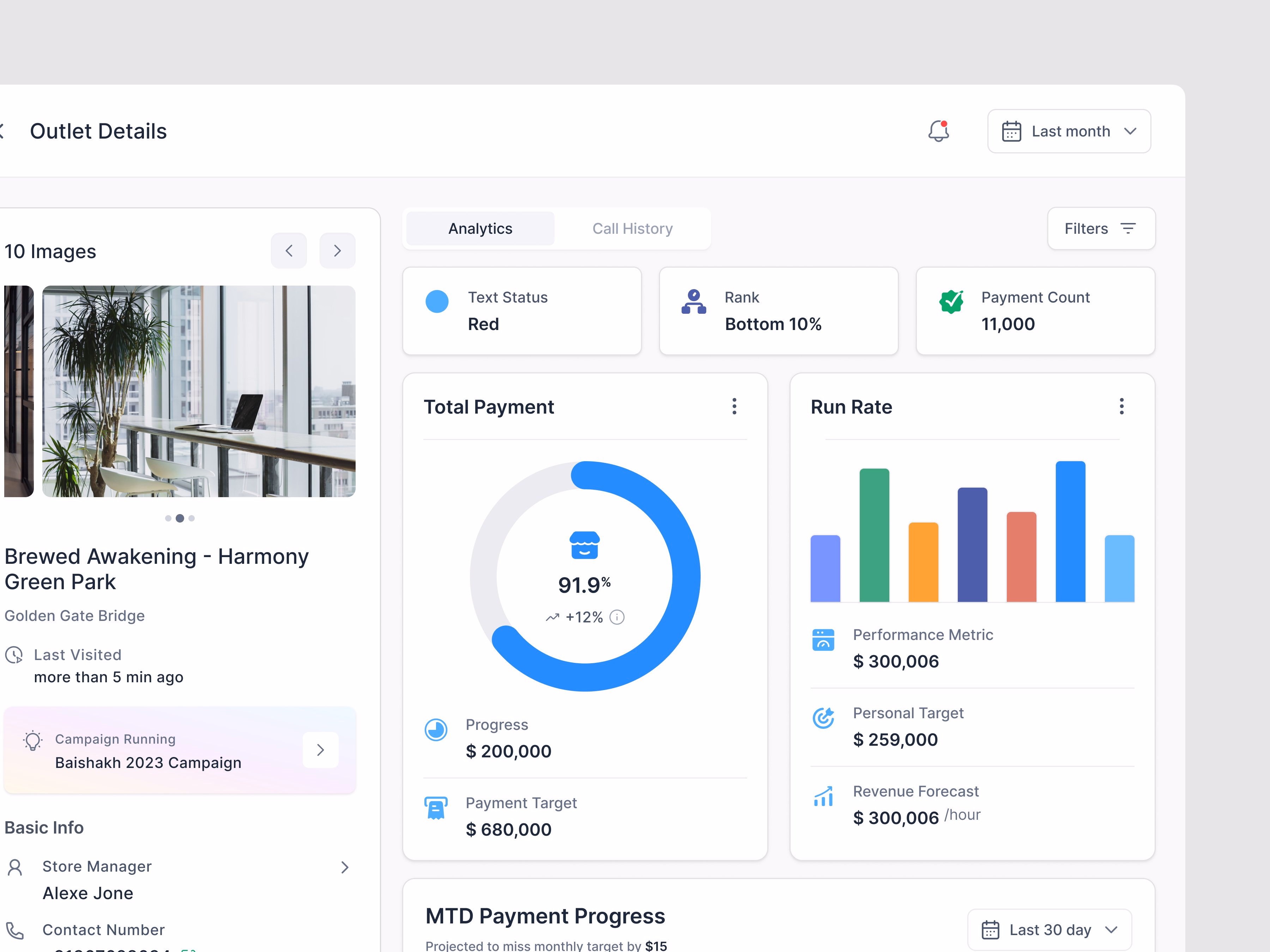 my client said the ui looked very clean and modern - Ahmed