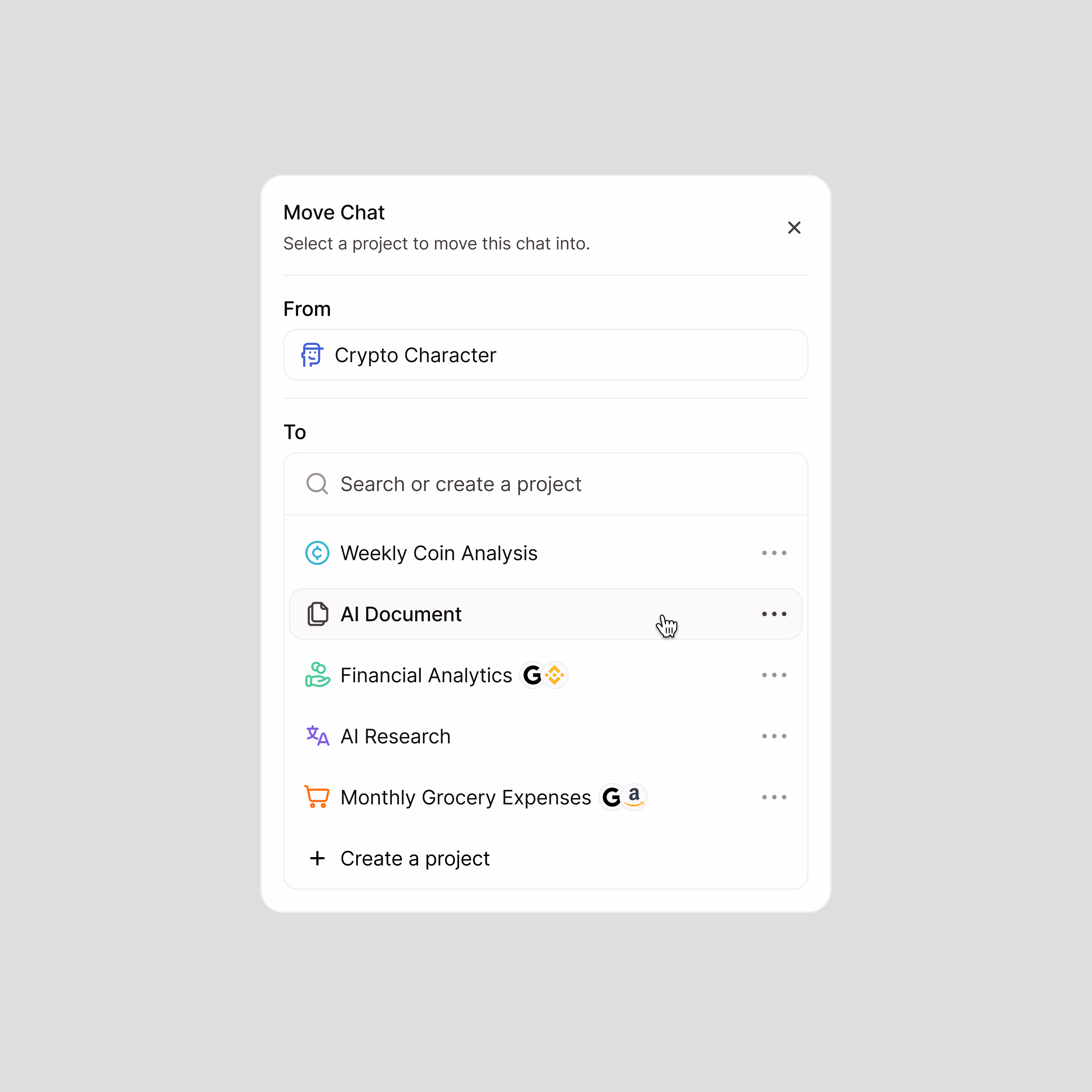 Move chat modals dark & light - Halil