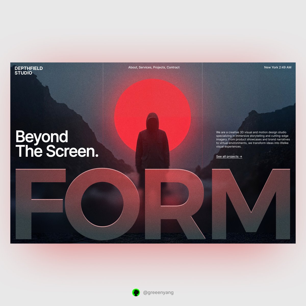 Design inspiration by Green Yang