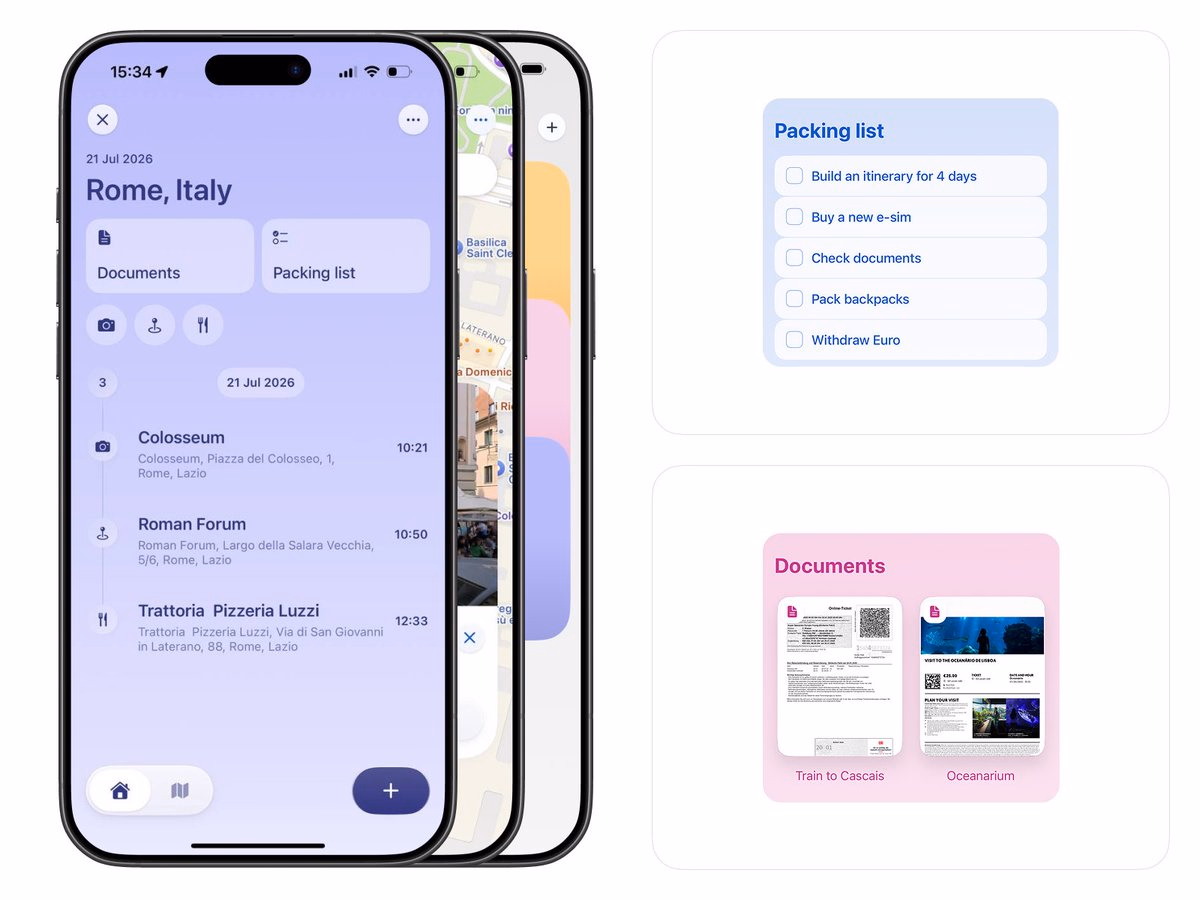 I built the iOS app for planning trips - Anton Guk