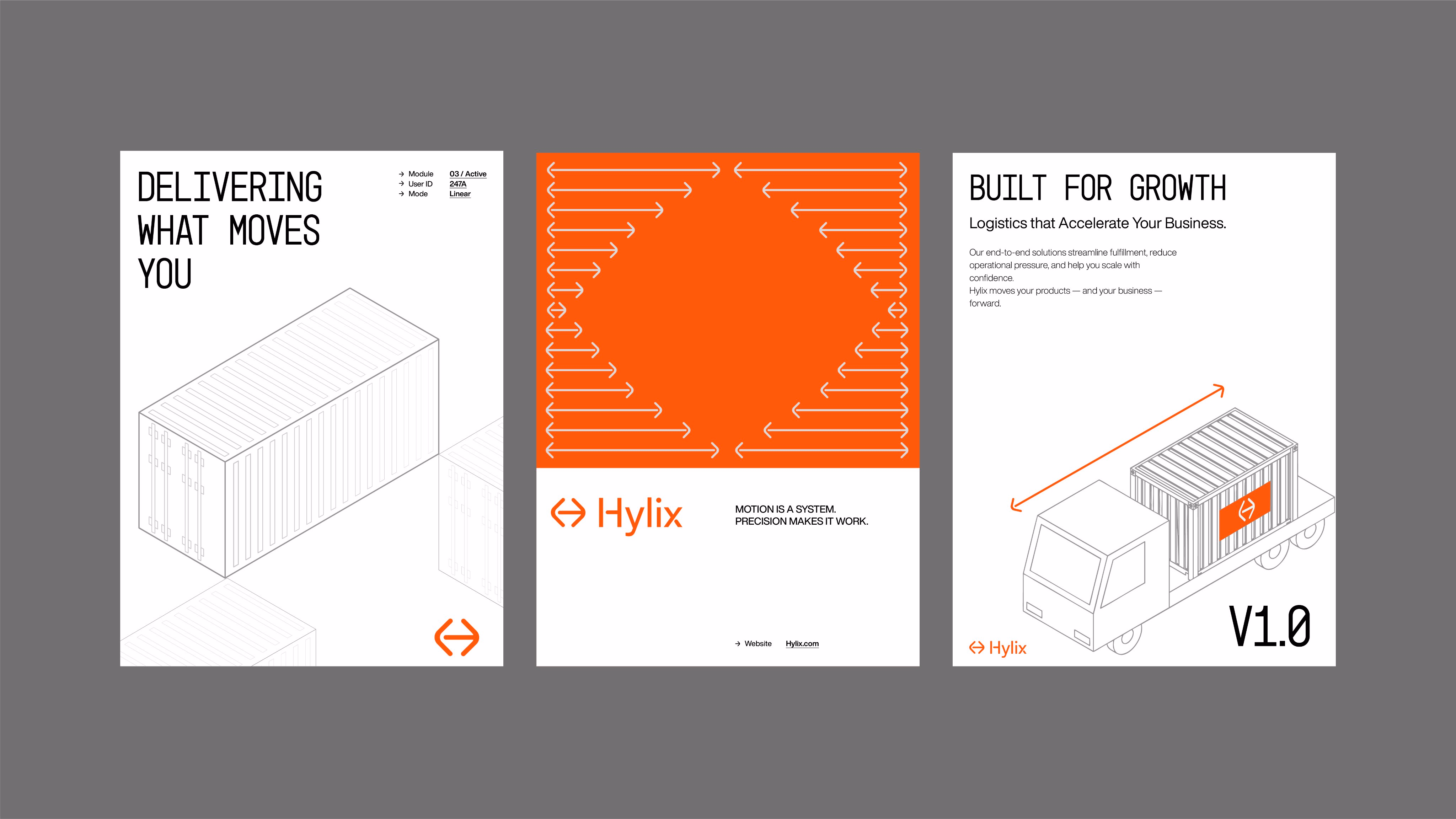 Poster Design for Hylix, Logistics and Supply Chain Solutions Brand - Ab studio | Brand Designer