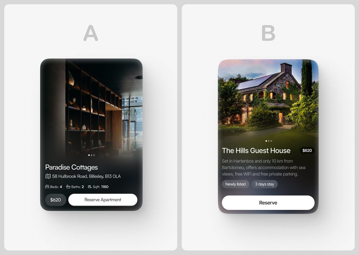 Which one looks better - A or B? - Waleed @ Designify