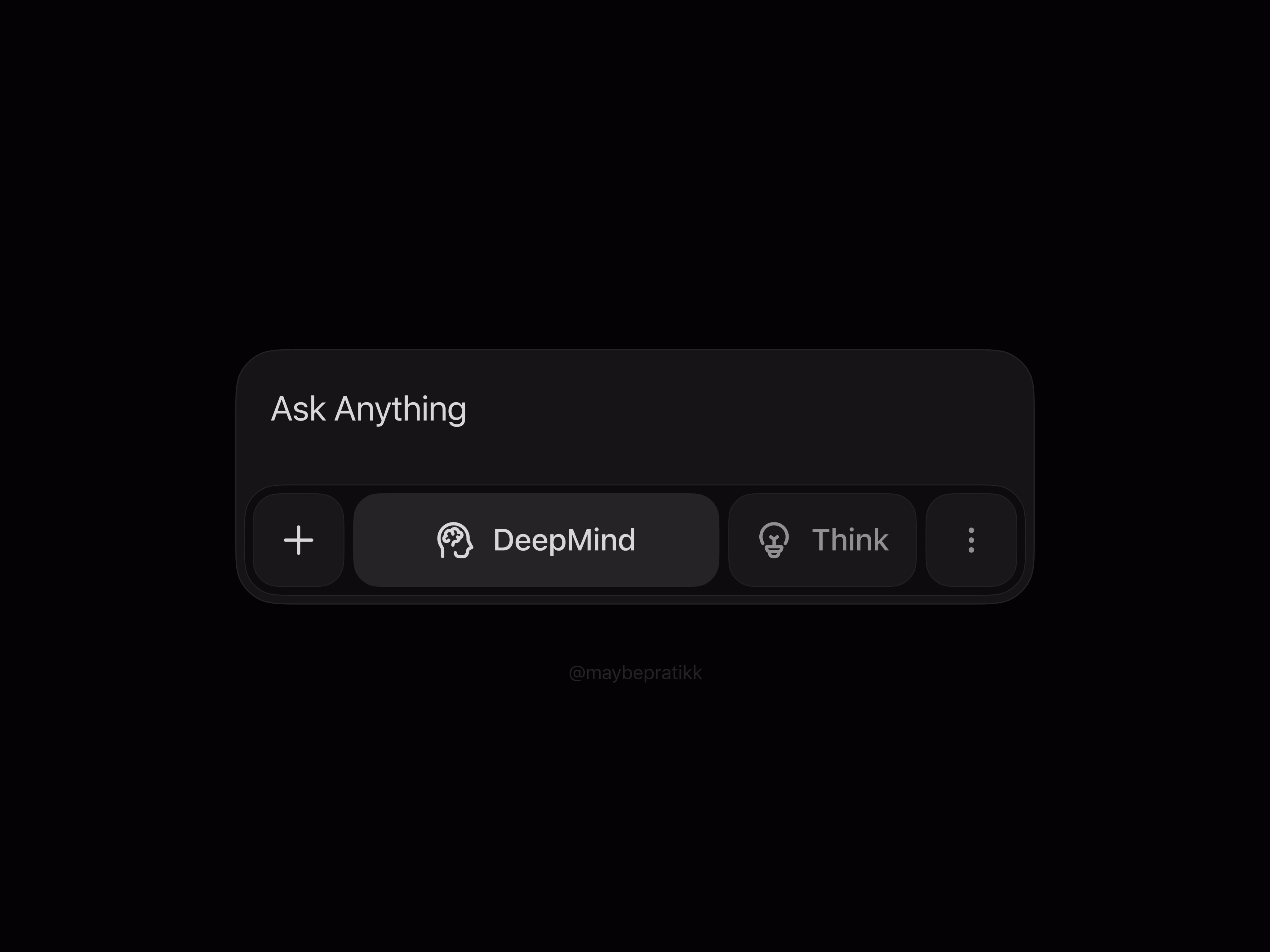 Ask anything,,,literally. - Pratik