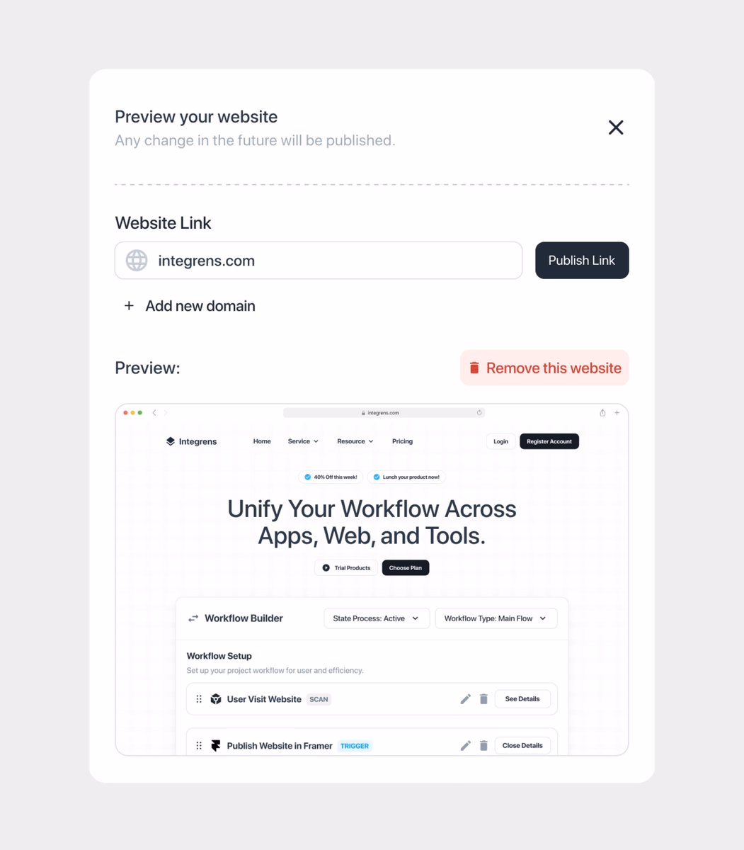 Preview Section - Insan - UX/Product Designer