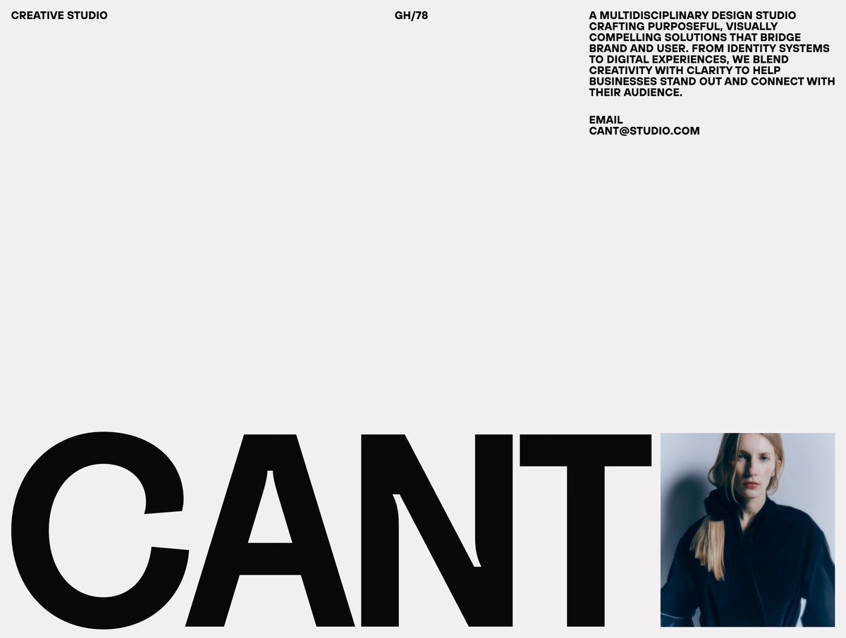 /232 Typography and Layout Exploration ↳ Image/Caroline Grzelak - Aarzoo