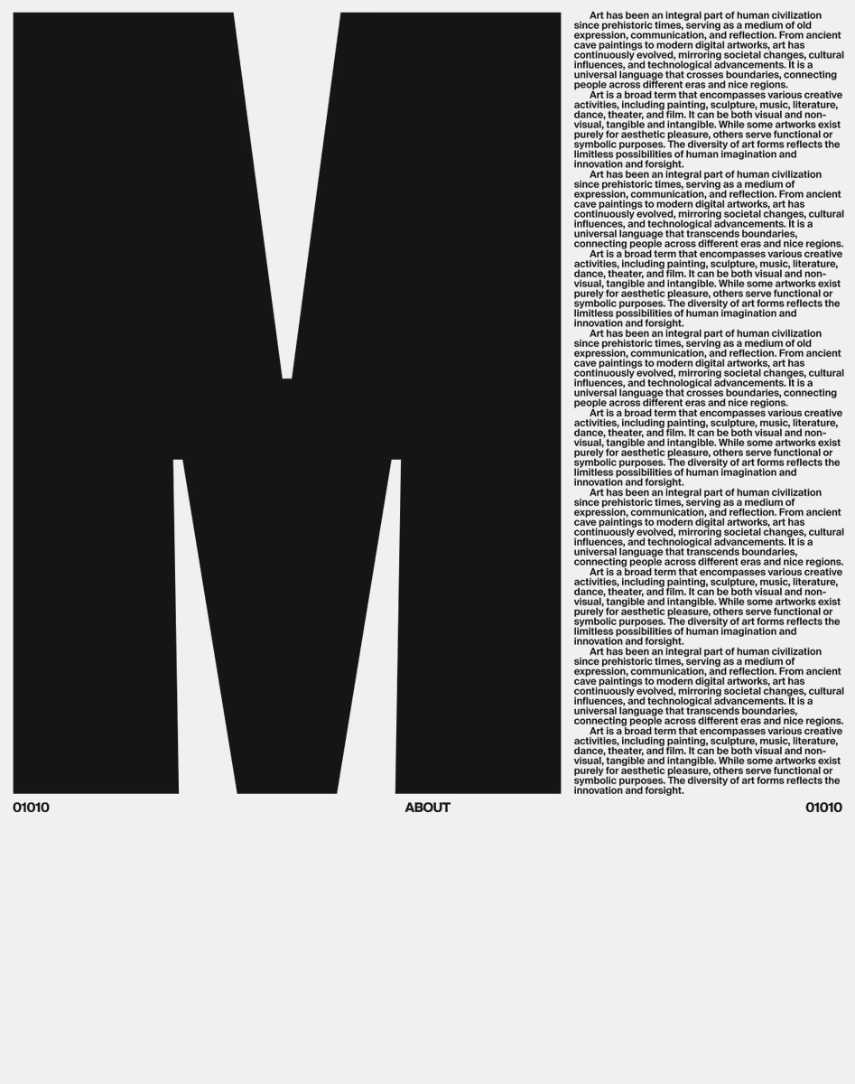 /242 Typography and Layout Exploration - Aarzoo