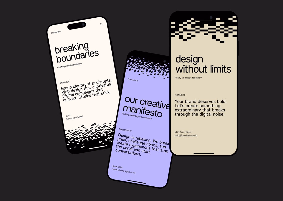 Experimental agency portfolio - vera.ux