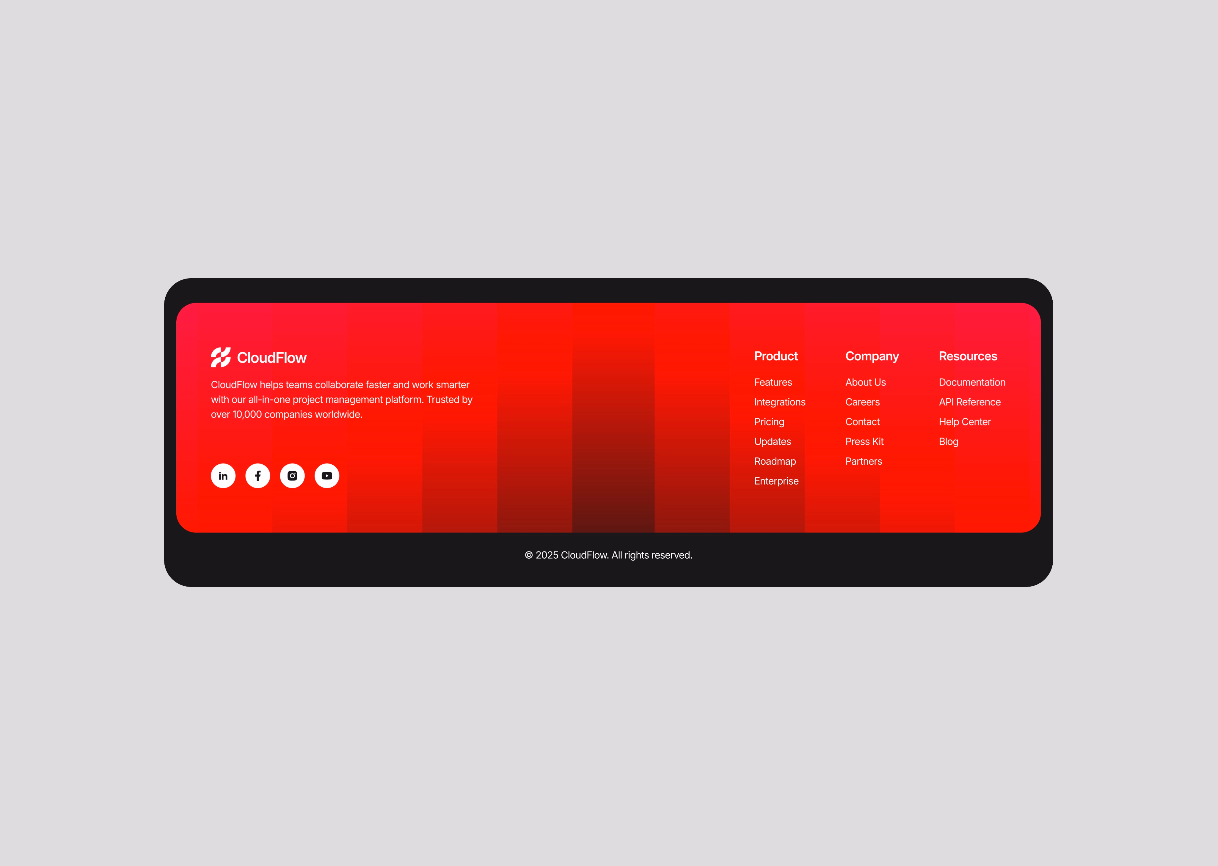 Web Footer Design - vera.ux