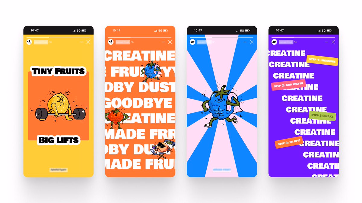 Recent exploration for a new creatine brand - Angel Tiger-Lily