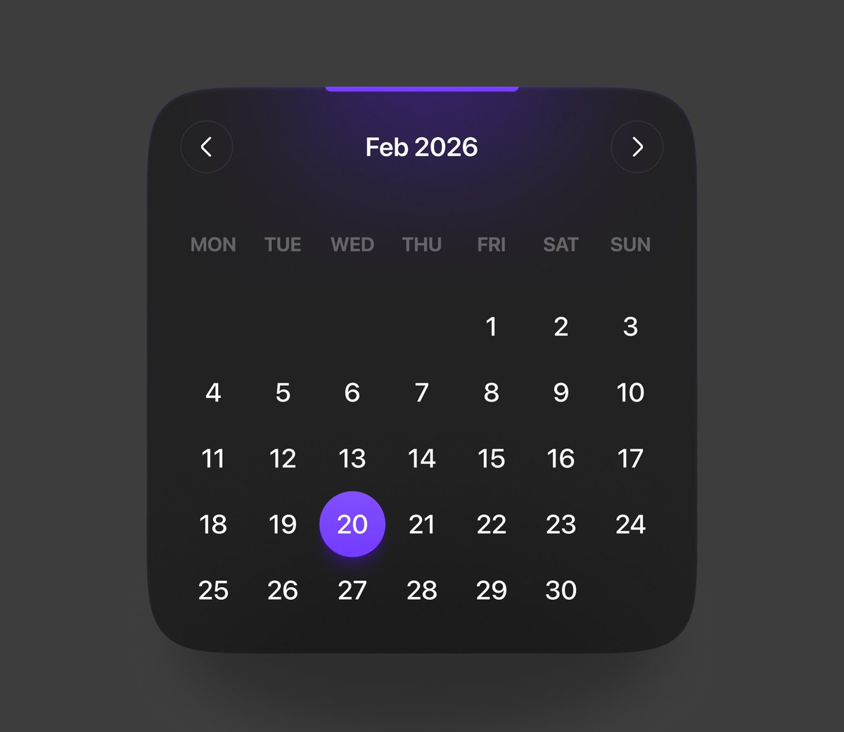Cute calendar with my bday active - Jay Dwivedi