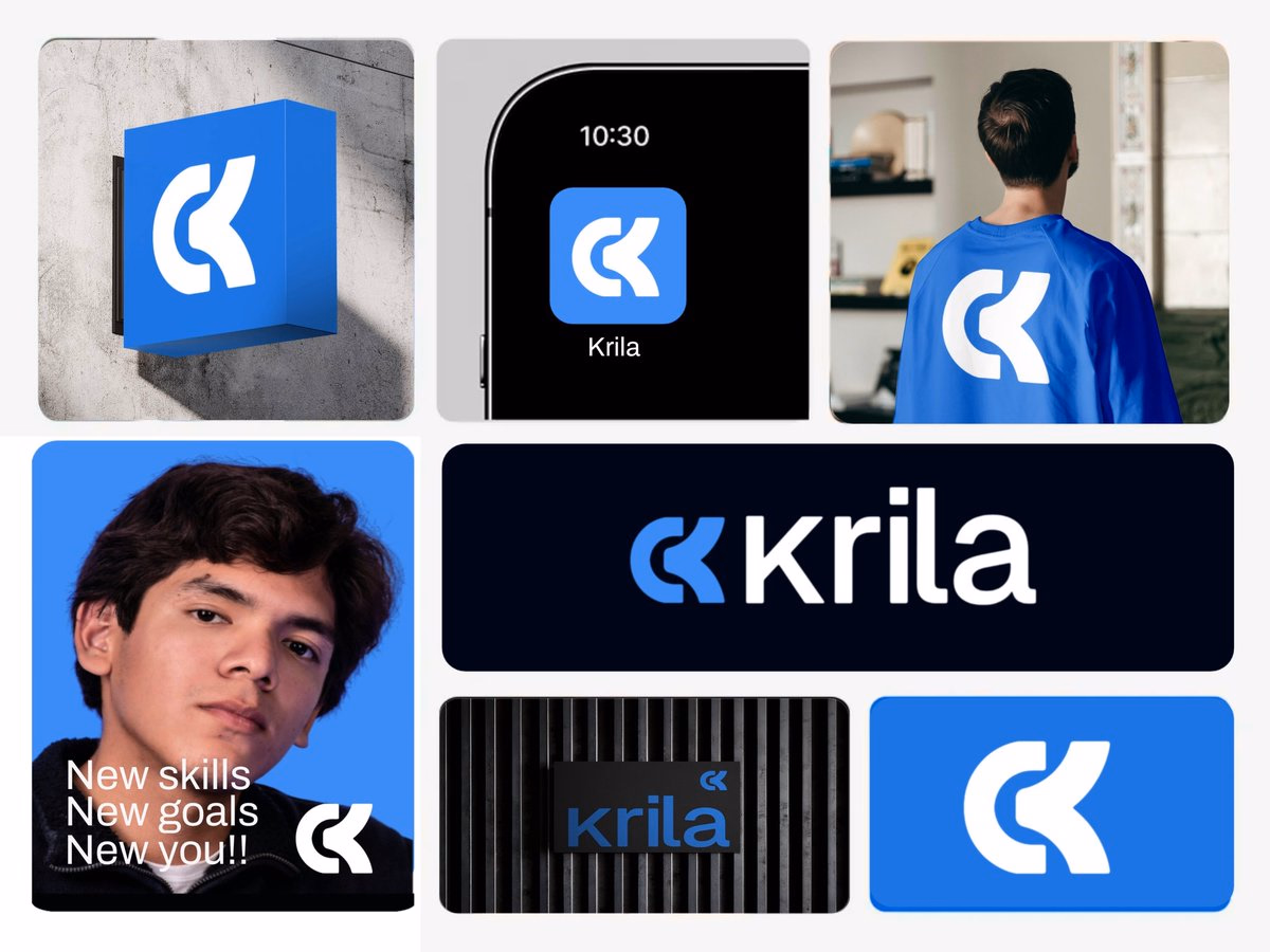 Visual identity design for Krila Institute! - Shihab