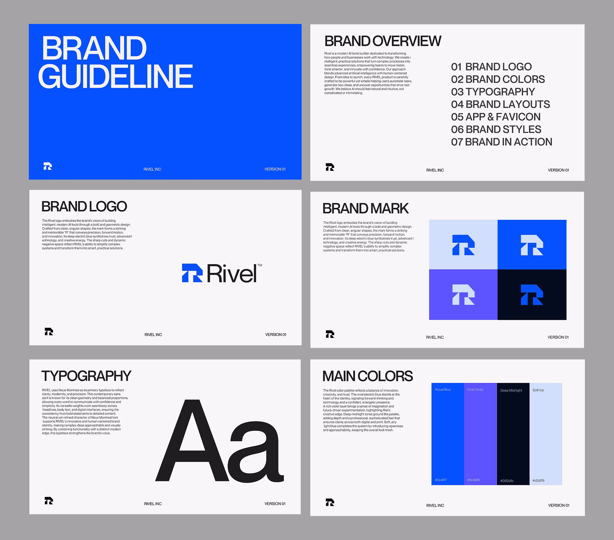 been working on many brand guidelines recently - Shihab