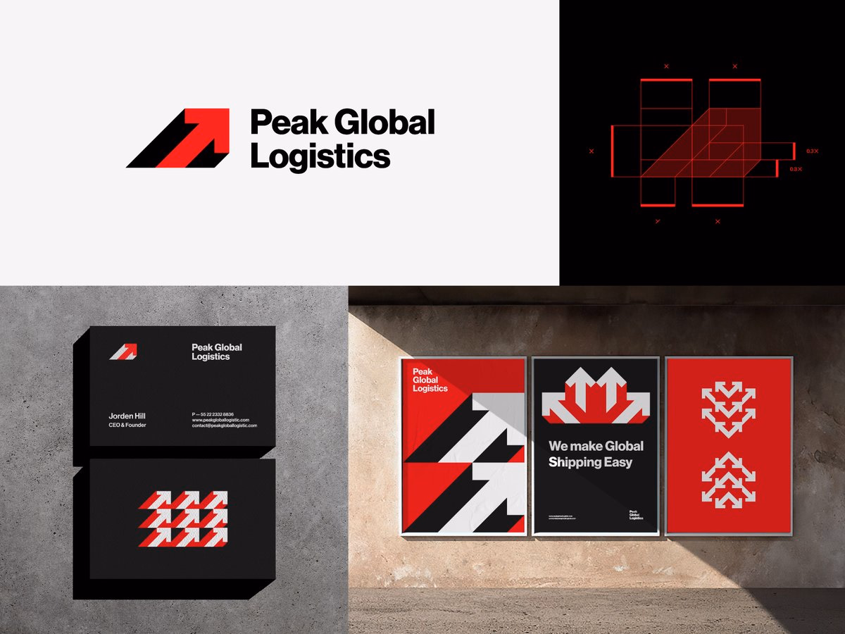 Branding for a logistics company. - Farhad Islam