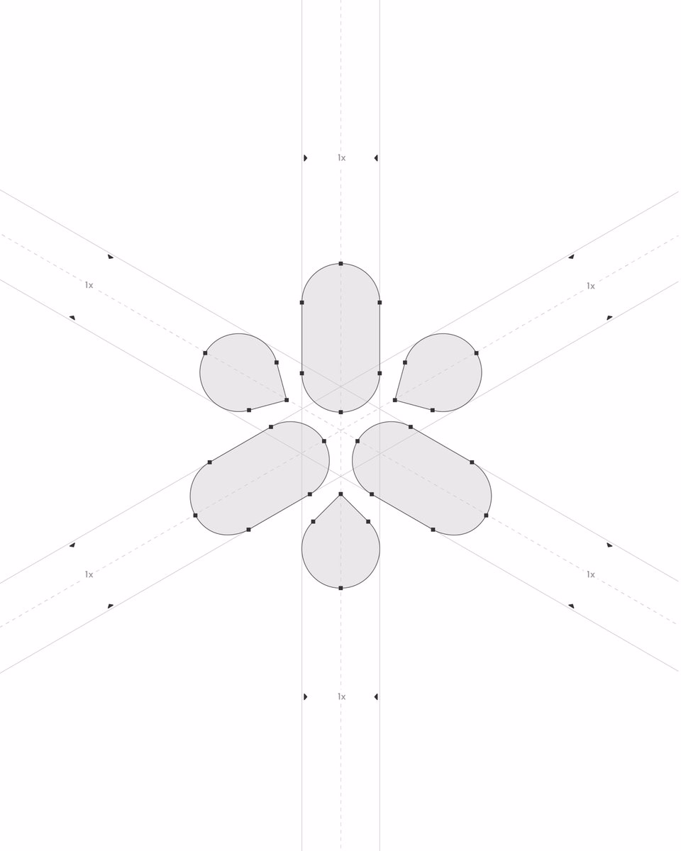 One of my favourite logo grids. - Farhad Islam