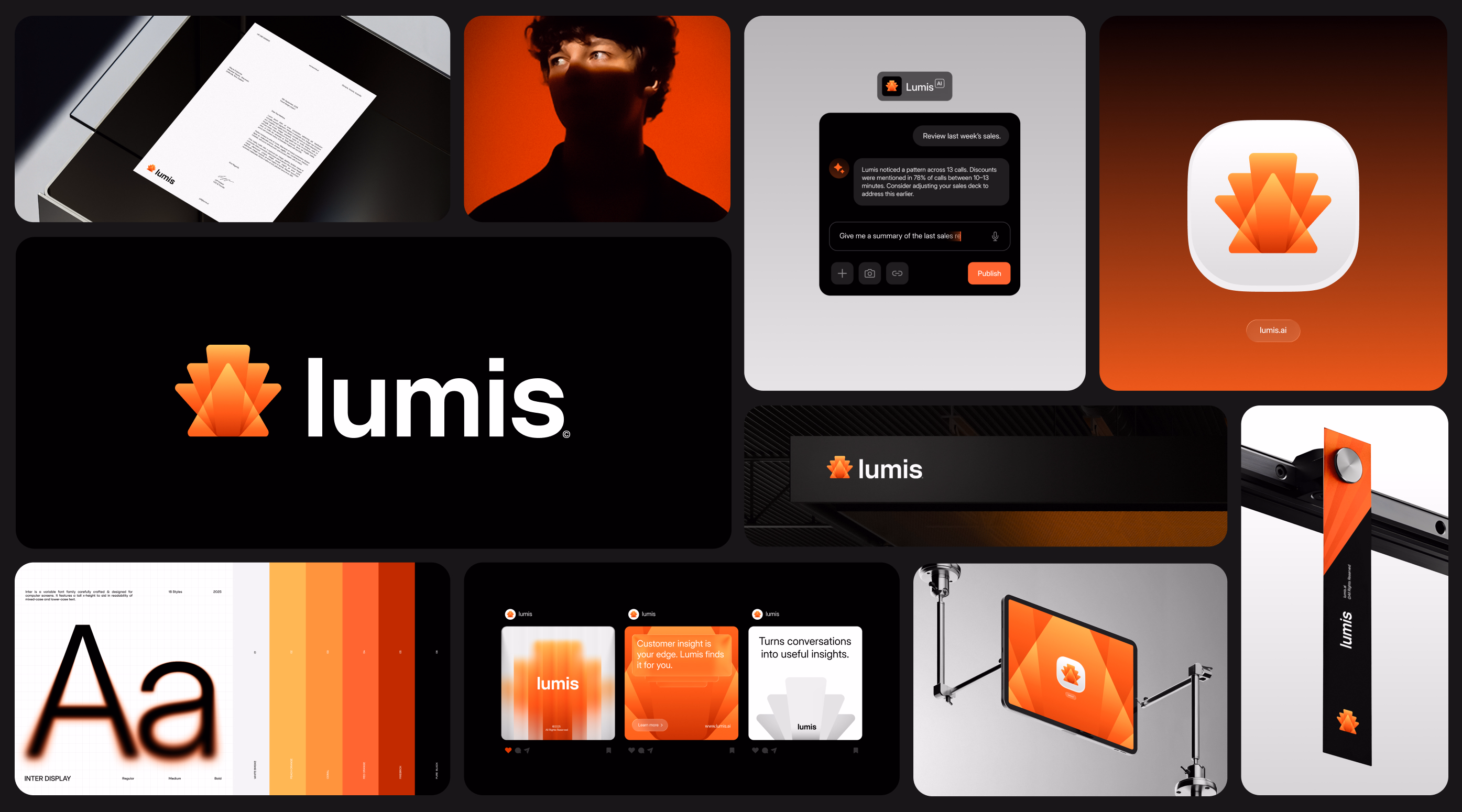 LUMIS — Brand Identity Project - Farhad