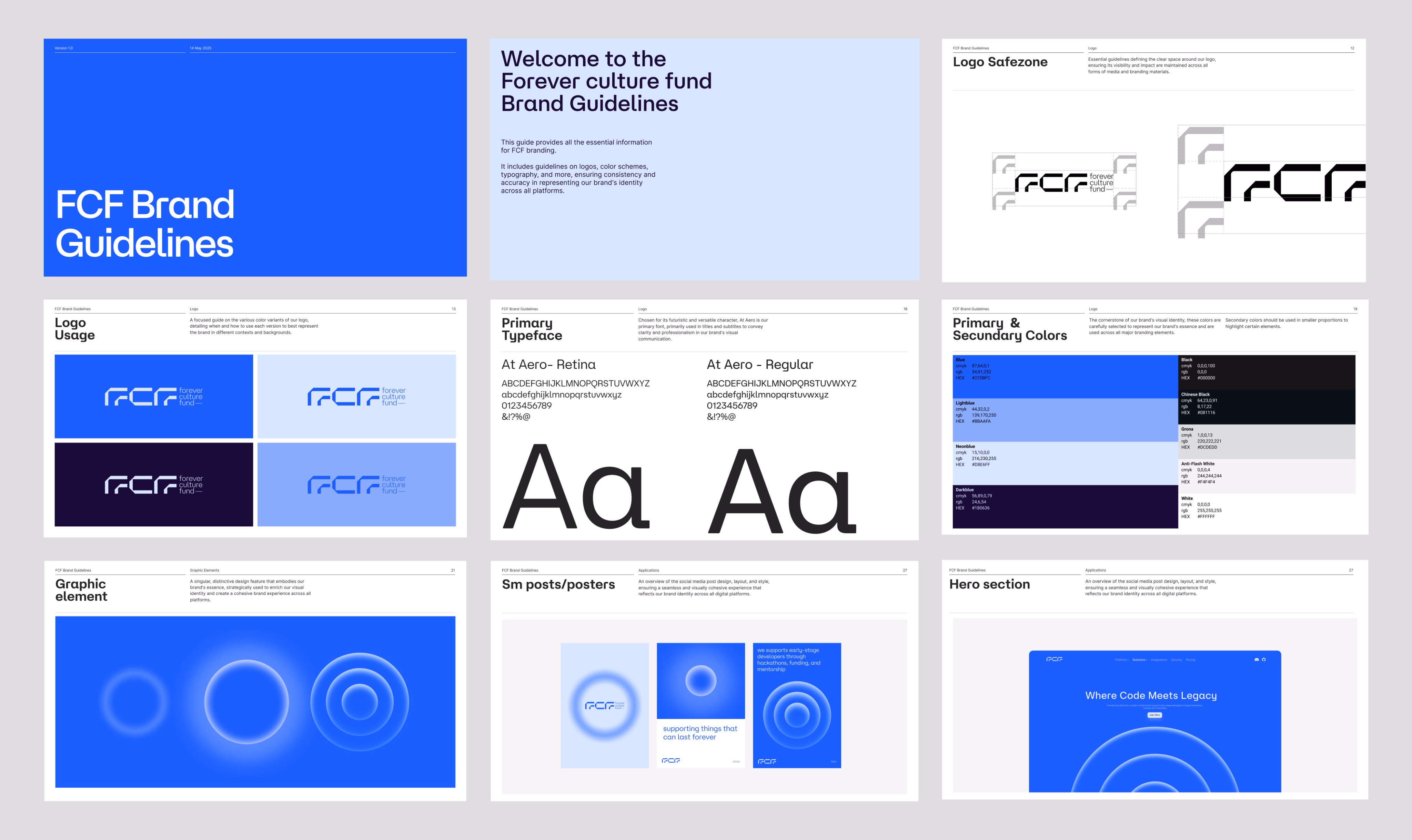 A few visuals from the latest FCF brand guidelines - byamine