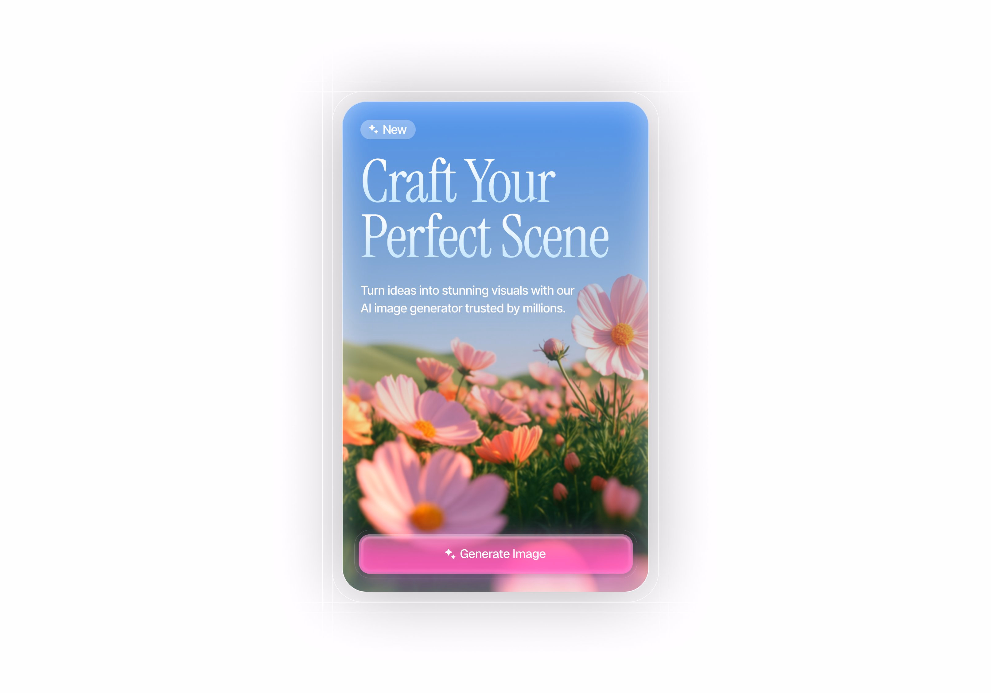 Generate Image Card UI. - Nachi.