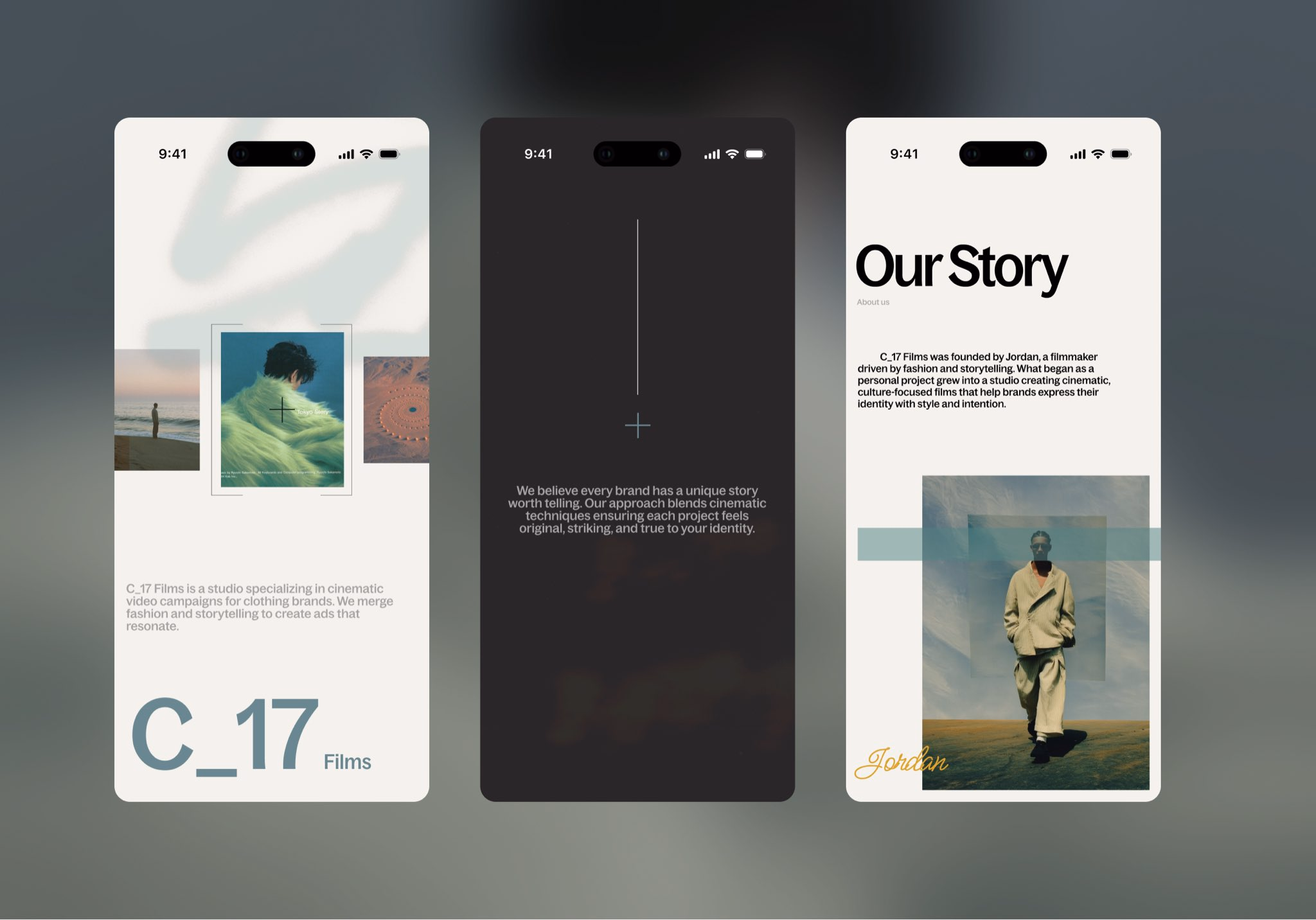 mobile designs - Tony | web designer