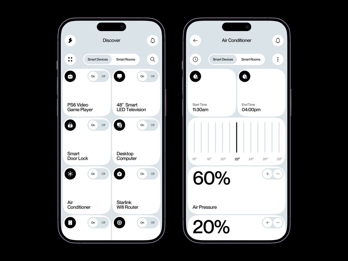 Smart Home Mobile App - WaxyWeb