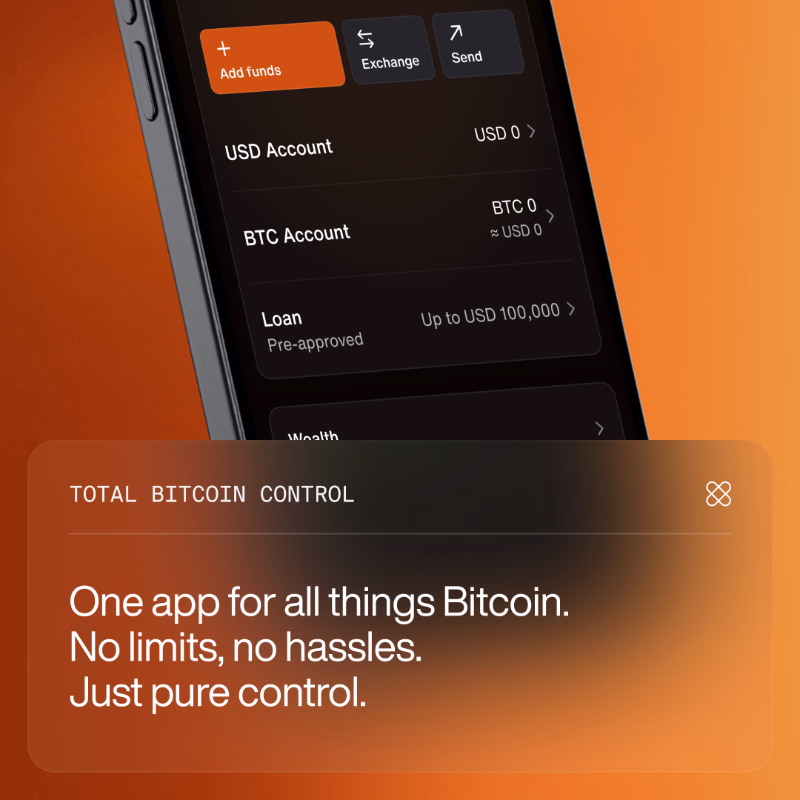 Access total Bitcoin freedom with one app. - Xapo Bank