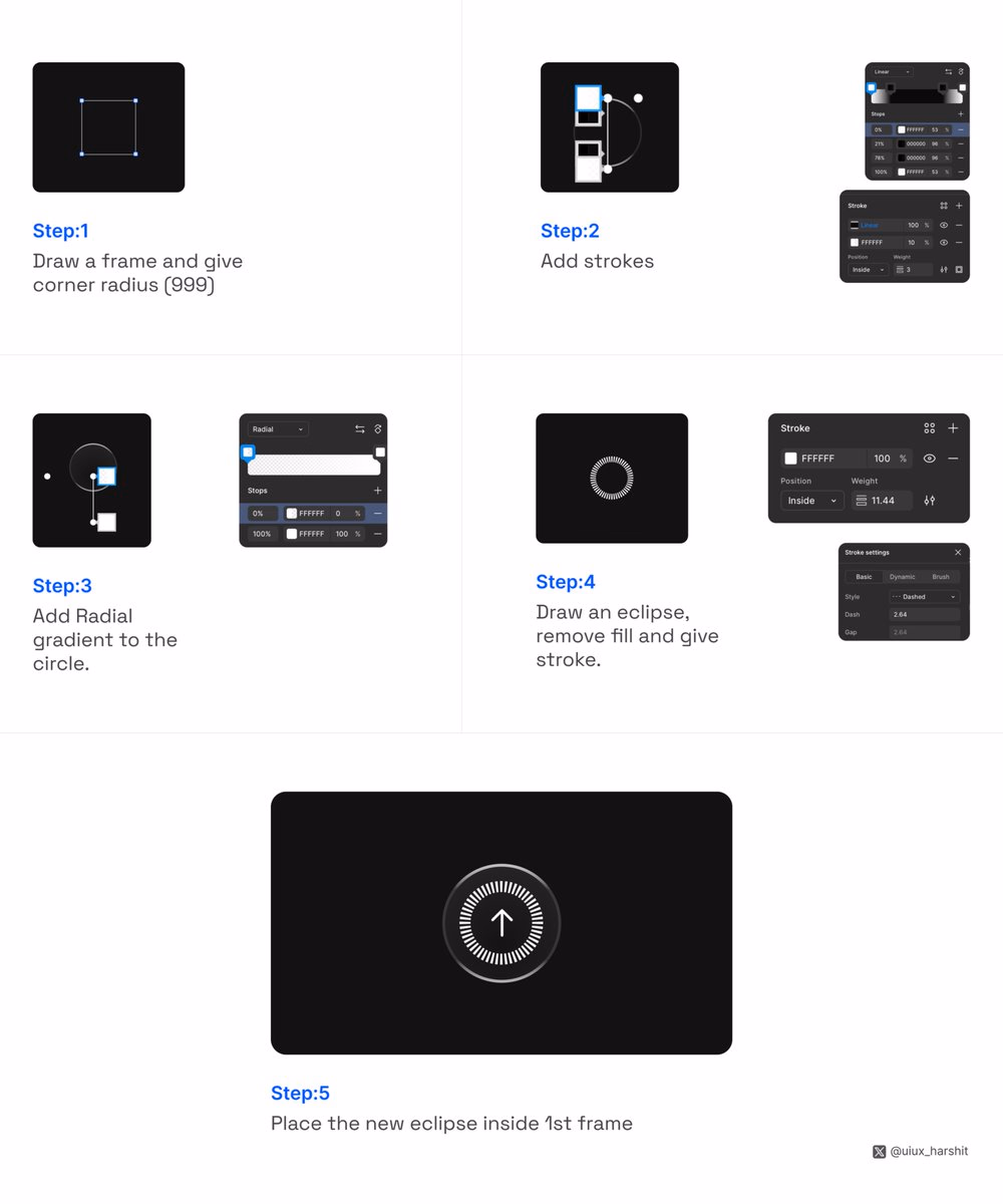 Glass effect tutorial - Harshit UX
