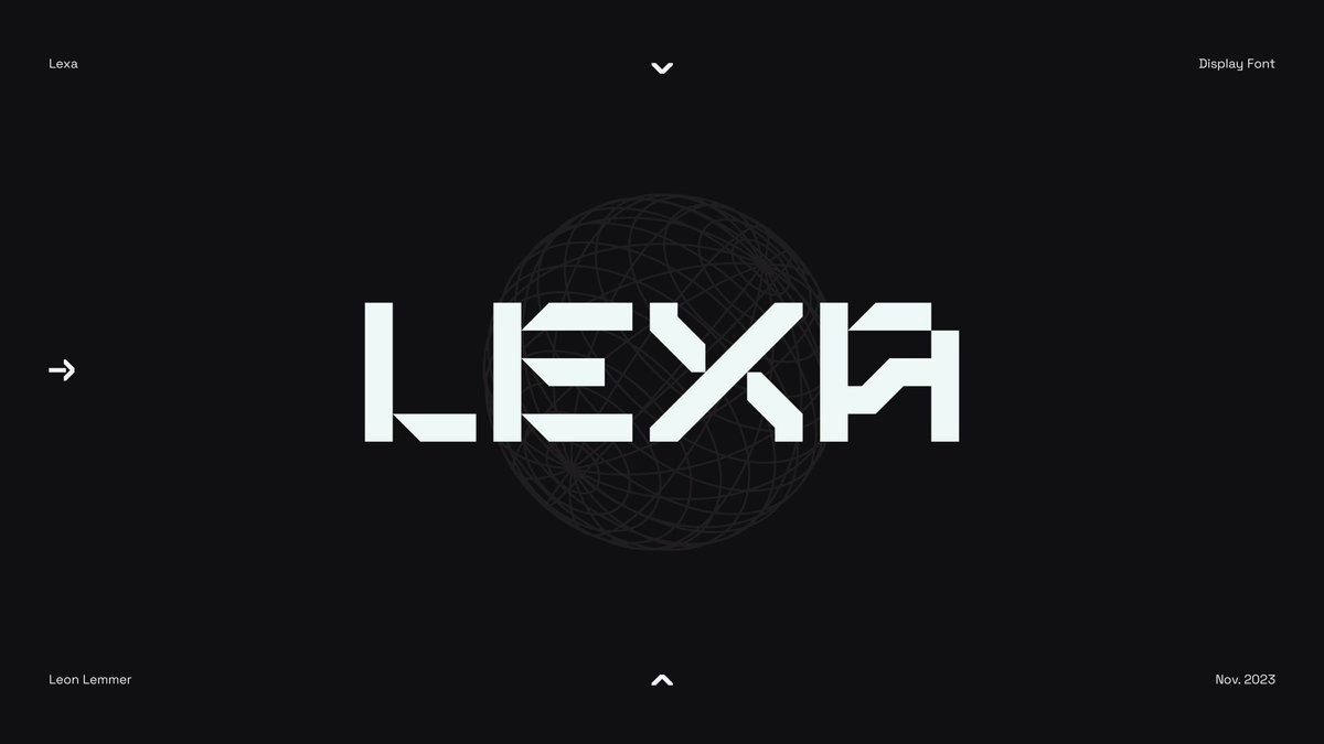 my font LEXA hit 10.000 downloads – can‘t believe it huge thanks to... - BIG Leon