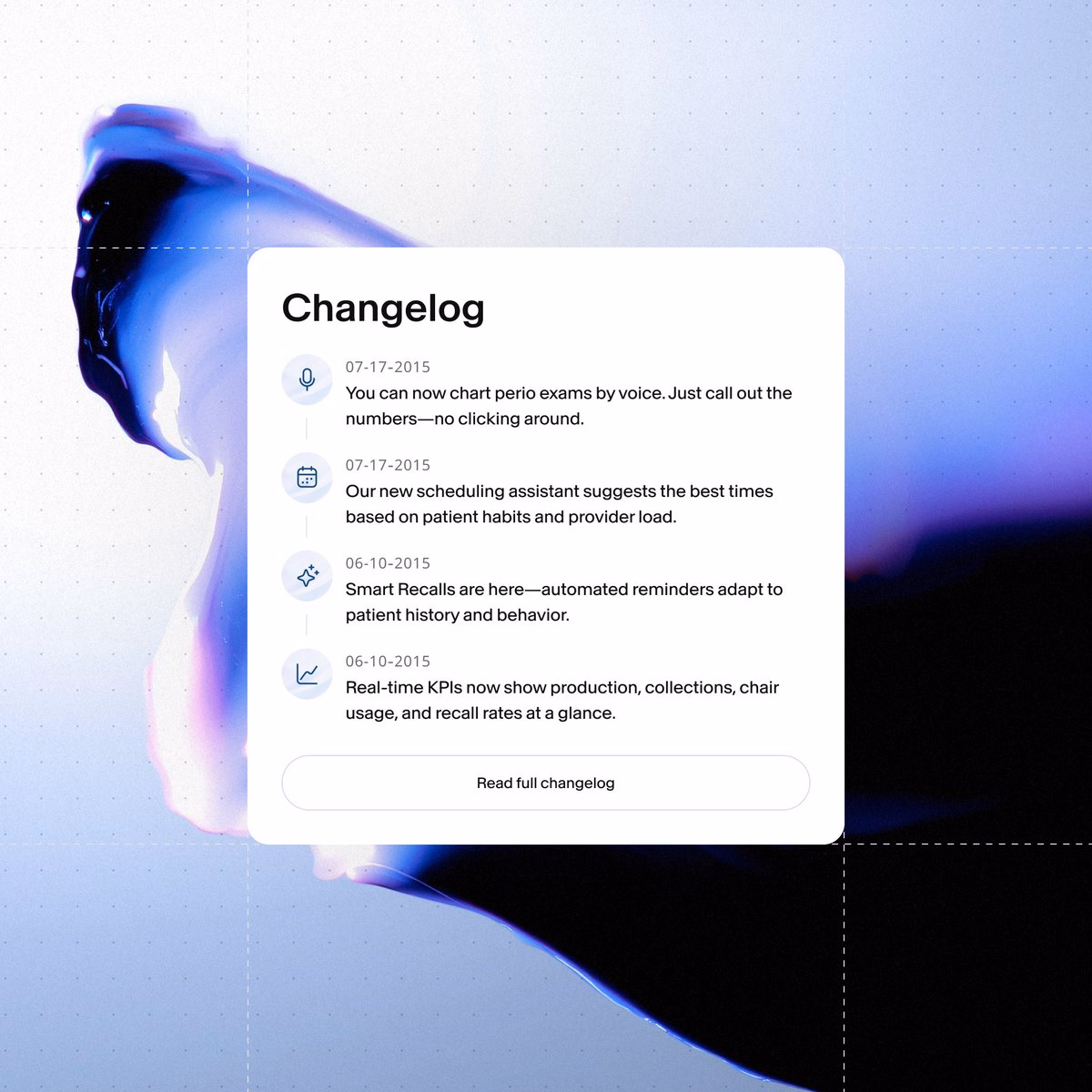 Product changelog - Maxim Kuznetsov