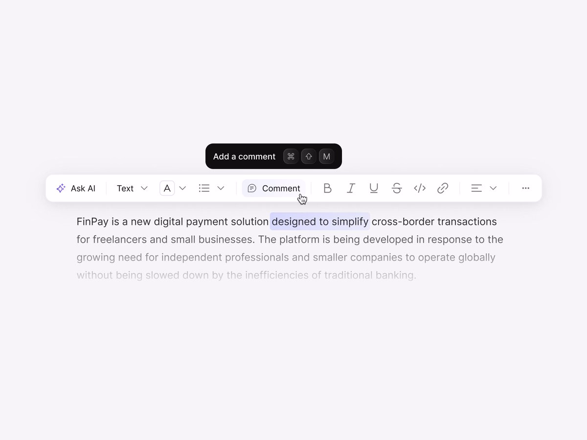 Text toolbar - Maxim Kuznetsov