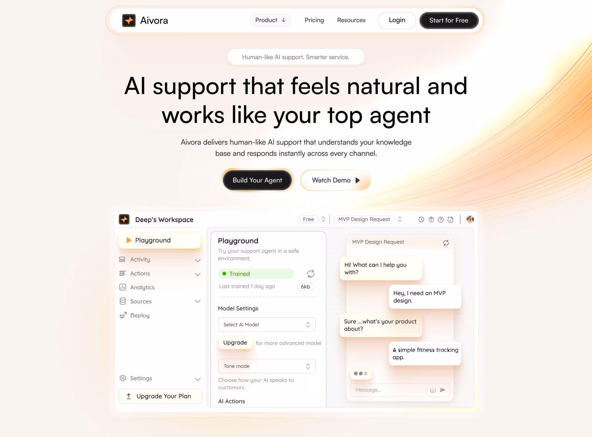 AI slop made every SaaS look identical. We said no. New hero. Fresh... - Harsh 
