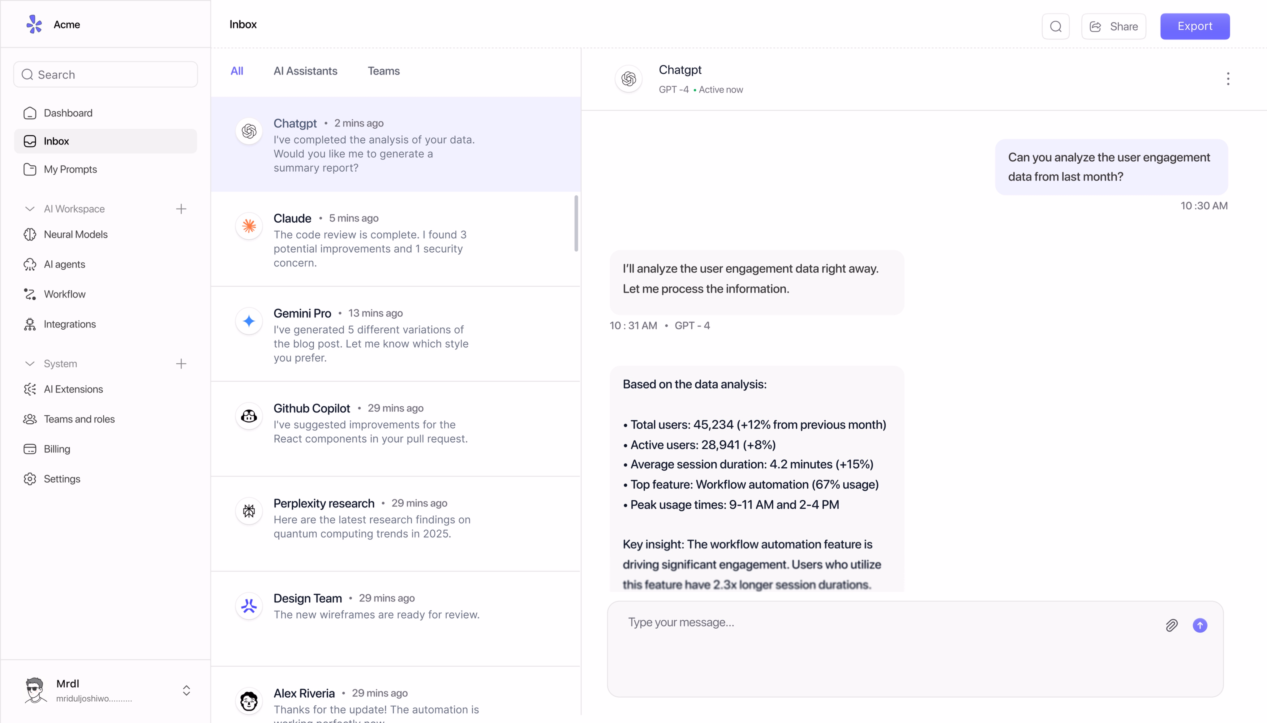 Some clean dashboard work from 2025 - Mridul Joshi